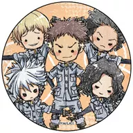 Conjunto (5 personas) "Assassination Classroom metal badge 01. Graft Art Design"