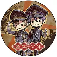 不破充「监狱少年徽章01.手绘涂鸦风设计」