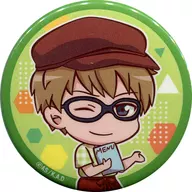 Helper T cells "Cells at Work! ×SWEETS Paradise Trading metal badge"