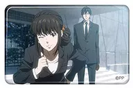 Nobuchika Ginoza & Mika Shimotsuki (outdoor) "Psycho - PASS PSYCHO-PASS Sinners of the System Case. 1 Sin and Punishment, Trading Rectangle metal badge"
