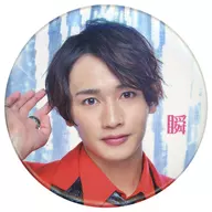 Mount Matsumoto (Shun) / Background : Blue x White metal badge "Butai 『 Watashi no Host-chan 』 THE PREMIUM" Capsule Toy Prize