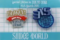 SHINee アクリルバッジセット(2個組) 3.15 ver. 「SHINee WORLD 2014 ～I’m Your Boy～ Special Edition in TOKYO DOME」