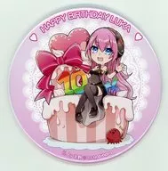 Junon Luca (2019 Birthday ver.) 100 mm metal badge "Megurine Luka 10th Anniversary Birthday Party"