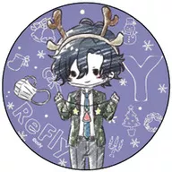 幸弥 Tenkyo (Cosmo) "On Air! Graph Art Design metal badge 01. Prid's & Hot-Blood & Re : Fly Christmas Ver."