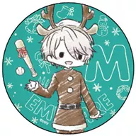 Hinase Heki Bird "On Air! Graph Art Design metal badge 02. Eeme ☆ Curry & MAISY & drop & Araki Makoto Christmas Ver."