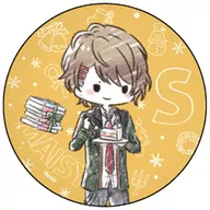 Corazón de 愛澤 "On Air! Graph Art Design metal badge 02. Aimé ☆ Curry & Maisy & drop & Araki Makoto Christmas Ver."