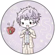 雨知祭利 「オンエア! グラフアートデザイン 缶バッジ 02.エメ☆カレ＆MAISY＆drop＆荒木冴 クリスマスVer.」