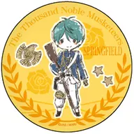 "The Thousand Musketeers Graph Art Design metal badge 01" in springfield