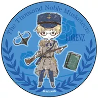 Lorentz "The Thousand Musketeers Graph Art Design metal badge 02"