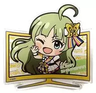 Shimabara Elena (6th LIVE Ver.) official produced badge "THE IDOLM@STER MILLION LIVE! 6 thLIVE TOUR UNI-ON @ IR!"