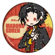 Matono Kōren "GANG×ROCK metal badge 01. Graph Art Design"