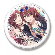 Ōsaki 甜花 Big metal badge "Idol japonés Master Shiny Colors"