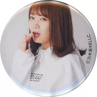 Manatsu Akimoto Random metal badge (N46AW hoodie ver.) "Nogizaka46 Artworks Sotozenten Exhibition" N46AW Popcorn Accessories