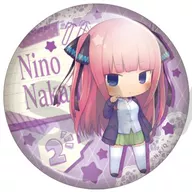 Nino Nakano B (custody) The Quintessential Quintuplets Trading metal badge