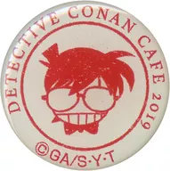 Edogawa Conan "CASE CLOSED Cafe 2019 Pin Badge"