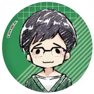 Masayoshi Yoshimoto "Hishi Logic metal badge 01. Graph Art Design"