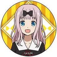 Chika Fujiwara metal badge : "Kaguya-sama: Love Is War : The Genius' Love Brain Battle"