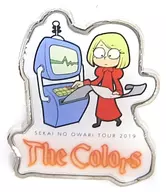 Saori pin badge "Sekai no Owari TOUR 2019 『 The Colors 』" venue limited Gacha prize