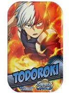 轟焦凍 「アミューズメント一番カフェ 僕のヒーローアカデミア ～SMASH RISING コラボレーション～Part1 スクエア型缶バッジ」