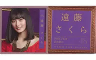 遠藤櫻(乃木坂46)個別方形徽章SET(2個組)"直到現在成為回憶>