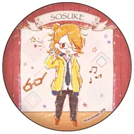 Sosuke Nishino "Kamisama Shibai Graph Art Design metal badge 01"