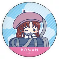 Roman (mujer joven que planta arroz Saotome Roman) "SKET DANCE metal badge 02. Uinzumi"