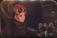 侑那 「 KABANERI OF THE IRON FORTRESS Kaimon Kessen Trading Rectangle metal badge 」 Theater Goods