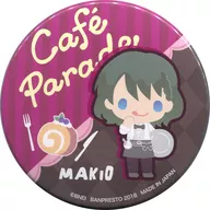 Uzuki Makio metal badge vol. 2 "idol Master SideM× Sanrio Design Produce" limited to Adores and SEGA