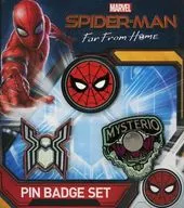 Spider-Man Pin Badge Set (3 set) "Spider-Man : Far From Home"