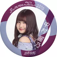 Reno Nakamura Individual Large metal badge "Nogizaka46 Midsummer National Tour 2019" limited to Fukuoka Venue
