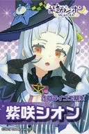 Shisaki Sion "Virtual YouTuber hololive × atré Akihabara collaboration trading metal badge"