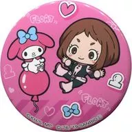 Ochaco Uraraka & My Melody 「 MY HERO ACADEMIA x Sanrio Character Actors in Tokyu Hands Character Badge Collection / Sanrio Collaboration 」