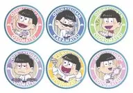 全6種セット 「えいがのおそ松さん 缶バッジ 06. カフェver. グラフアートデザインmini」