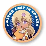 ' ASTRA LOST IN SPACE' in metal badge, Mini Character, Funicia Raffaelli