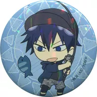 Shunsuke Imaizumi "YOWAMUSHI PEDAL Hologram metal badge (Mini Character Ver.)" C96 Goods