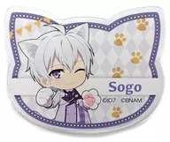 逢坂壯五貓型壓剋力徽章「偶像星願idolish7in NAMJA TOWN~4th Aniversary Festival~你和NAMJA最愛的ニャイト！」小游戲逃脫！物盡其力大冒險！A獎獎品