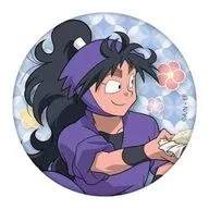 Kukuchi Heisuke DOSHITSU Drawn BIG metal badge 「 Nintama Rantaro 」