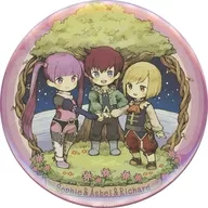 Sofie & Asbel & Richard Co., Ltd. "Tales of Graces F Character C Chronicle Trading metal badge"