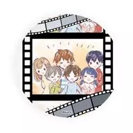 Conjunto (6 personas) "metal badge Gurutama 01. ヒコウセンデザイン Graph Art Design"