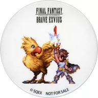 Batz Crouser (FINAL FANTASY V) metal badge "FINAL FANTASY Brave Exvias x Family Mart 1st series" Purchase benefits