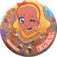 Amamiya Erena "Film Star ☆ Twinkle Kisogawa Bridge Precure Sparkling Holo-Theater with Feelings for Star Song" metal badge goods