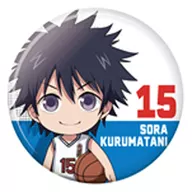 "Ahiru no Sora Trading Cloth metal badge" by Air Kurumatani