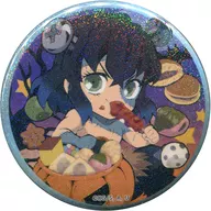 Inosuke Hashibira (Lame ver.) "Kimetsu no Yaiba ×ufotable café DINING Happy Halloween 1 th Random metal badge"