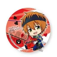 Wakasato Haruna Mini Character metal badge part1 「 idol Master SideM 」