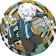Kuga Yuma' WORLD TRIGGER de ga metal badge -BATTLE -'