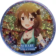 Nagayoshi Subaru (Hologram) "Idol Master M.ILL.ION Live! Trading Can Badge 2nd B" Idol Master x Tokyu Hands Limited