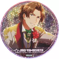 Jiro Yamashita (Hologram) 「 idol Master SideM Trading metal badge No. 2 B 」 idol Master x Tokyu Hands only