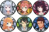 全6種セット 「バーチャルYouTuber にじさんじ おこしやす喫茶 オリジナルブラインド缶バッジ」
