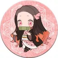 Nezuko Kamado "Demon Slayer: Kimetsu no Yaiba 76 mm metal badge (illustre ユウヒ)"