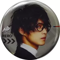 Hiroki Ino (main character) random metal badge "Stage 『 PERSONA5 the Stage 』"